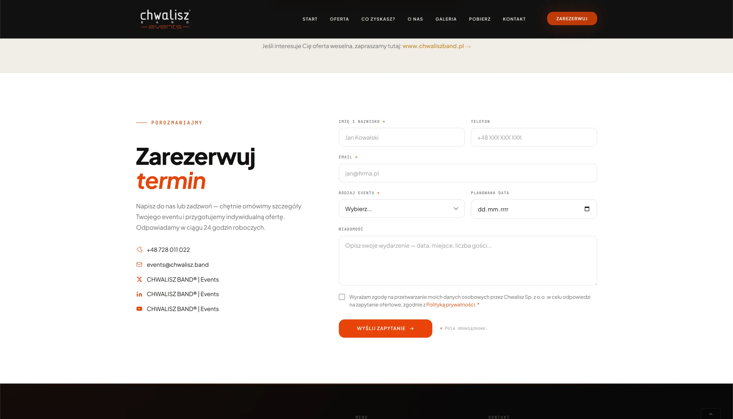 Chwalisz Band — screen 3